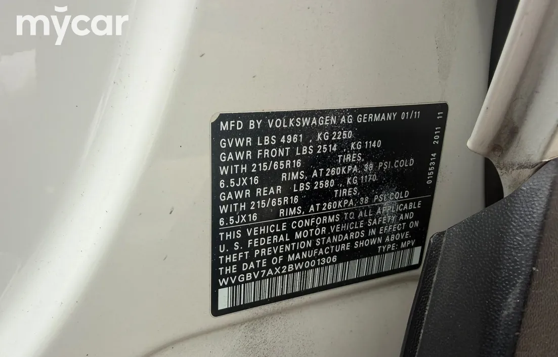 Volkswagen Tiguan 2011