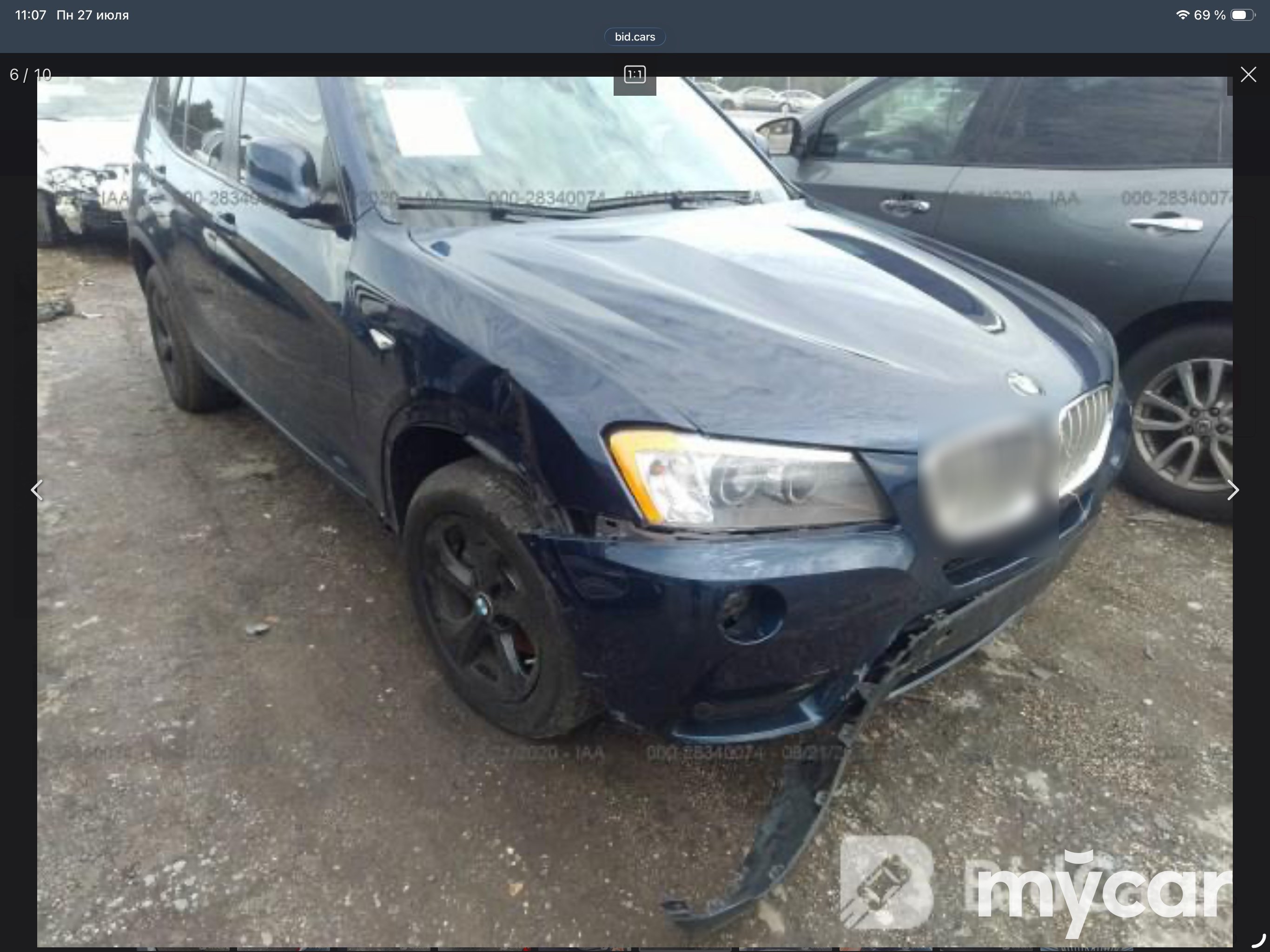 BMW X3 2012