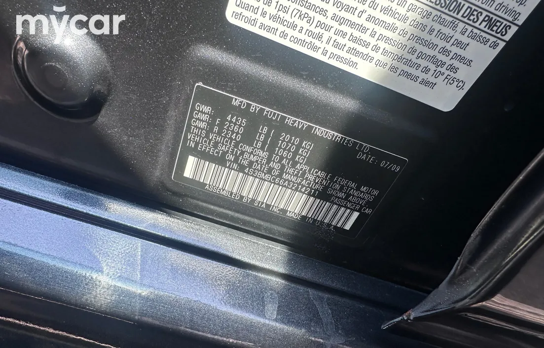 Subaru Legacy 2010