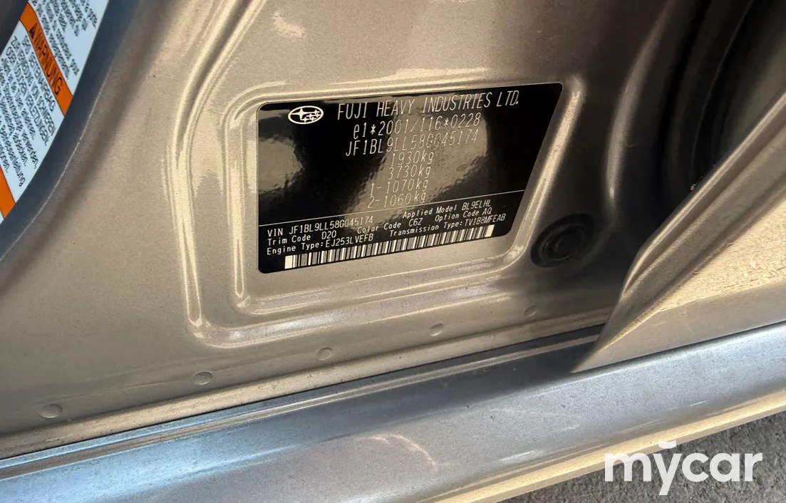 Subaru Legacy 2008